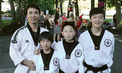 Master Shon With Students