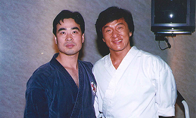 Master Shone With Jackie Chan